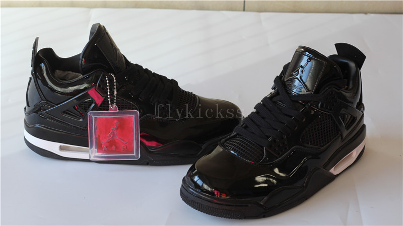 Authentic Air Jordan 4 Rero 11lab4 Black
